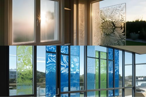 finitions verre moderne