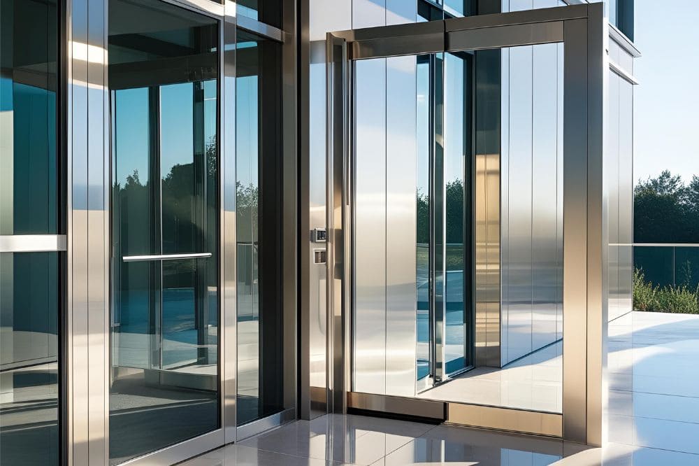 orte automatique vitrée : moderniser l’entrée de votre commerce à Toulouse